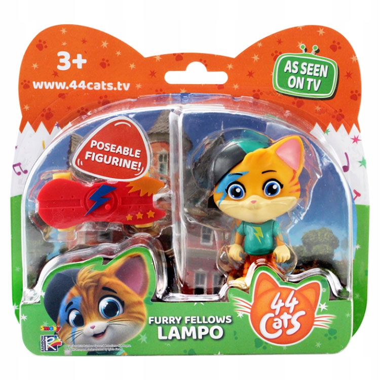 

44 Koty figurka z akcesoriami: kotek Lampo 80149