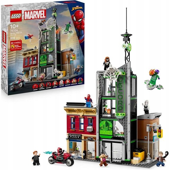 Lego Marvel Heroes 76324 Spider-Man a Oscorp