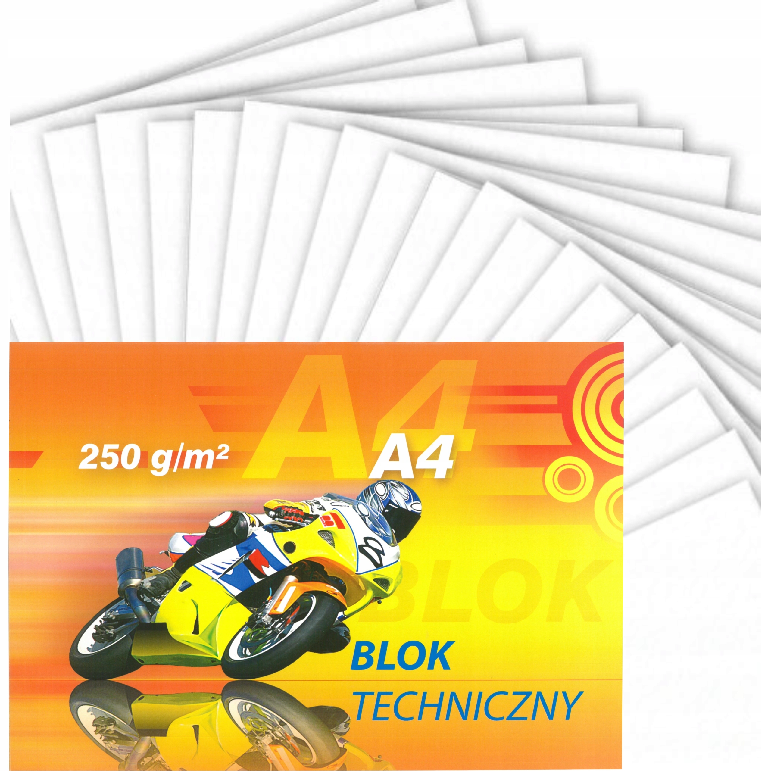 

Blok techniczny Kreska A4 10 kartek