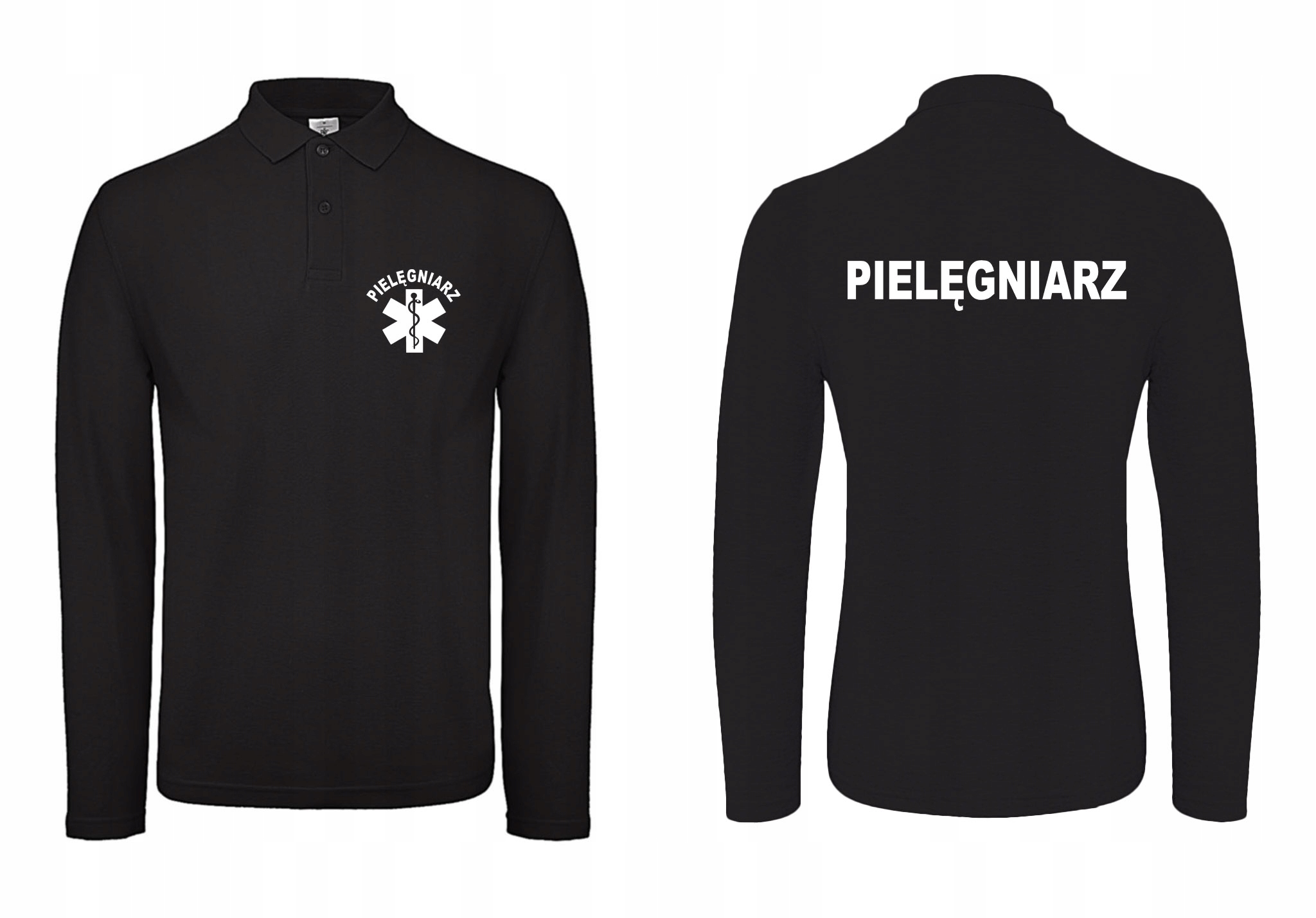 

Polo long Pielęgniarz Haft Eskulap BLSM2XL