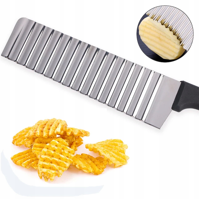 ZESTAW NOŻY NOŻYK KRAJACZ KARBOWANY DO FRYTEK 2szt Kod producenta 0000