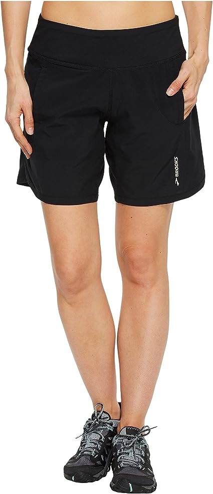 Damskie Spodenki do bieg. /Brooks Chaser7/Black M