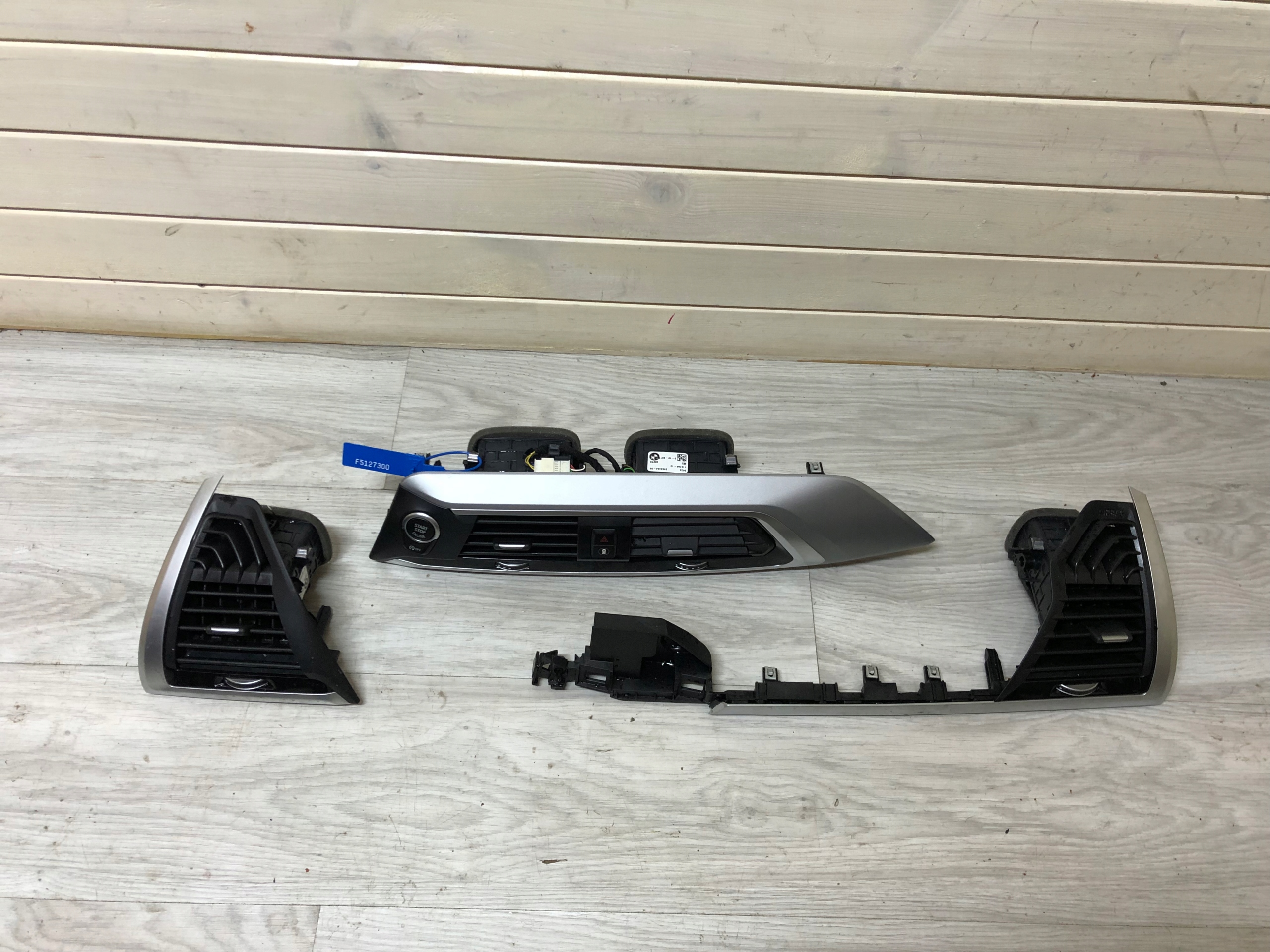 BMW X4 G02 garniture decorative console