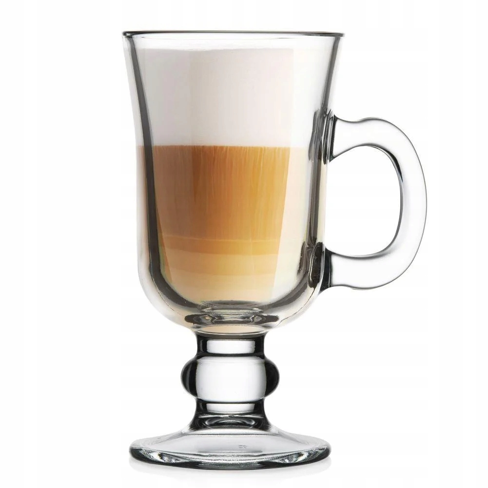 

Szklanka z Uchem do Kawy Latte Herbaty 250ml