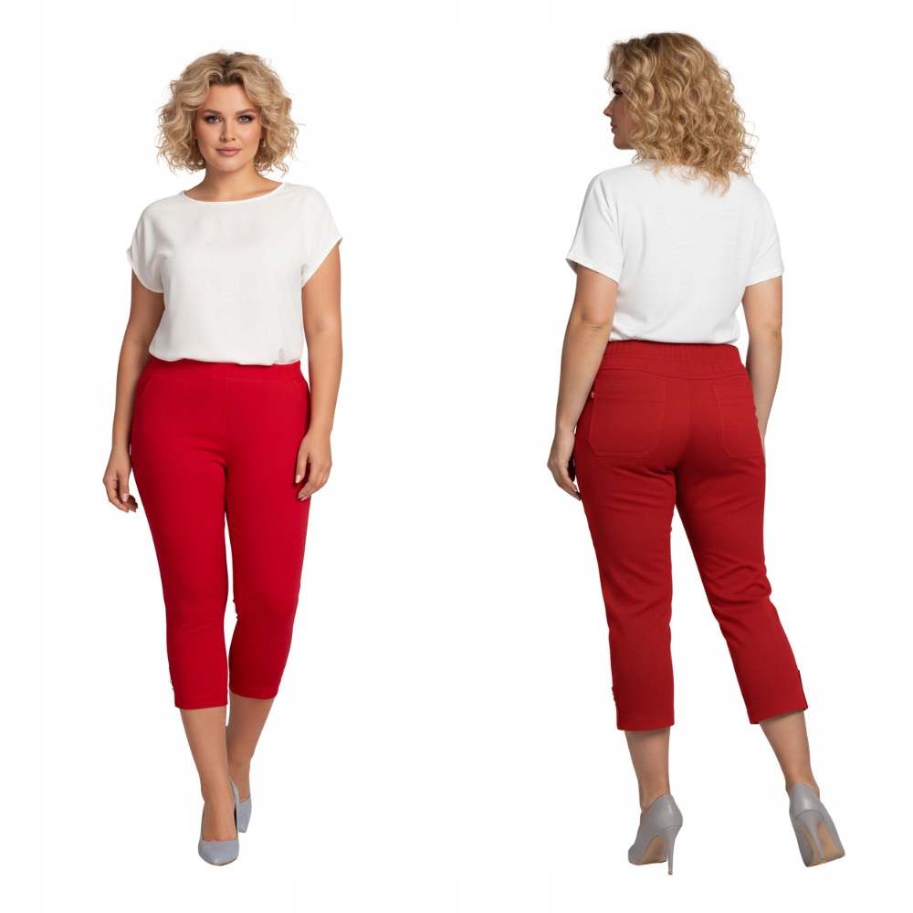 Rybářky Cevlar délka 3/4 barva červená velikost 46