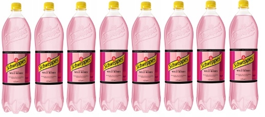 8x 1,35l Schweppes Wild berry napój Zgrzewka