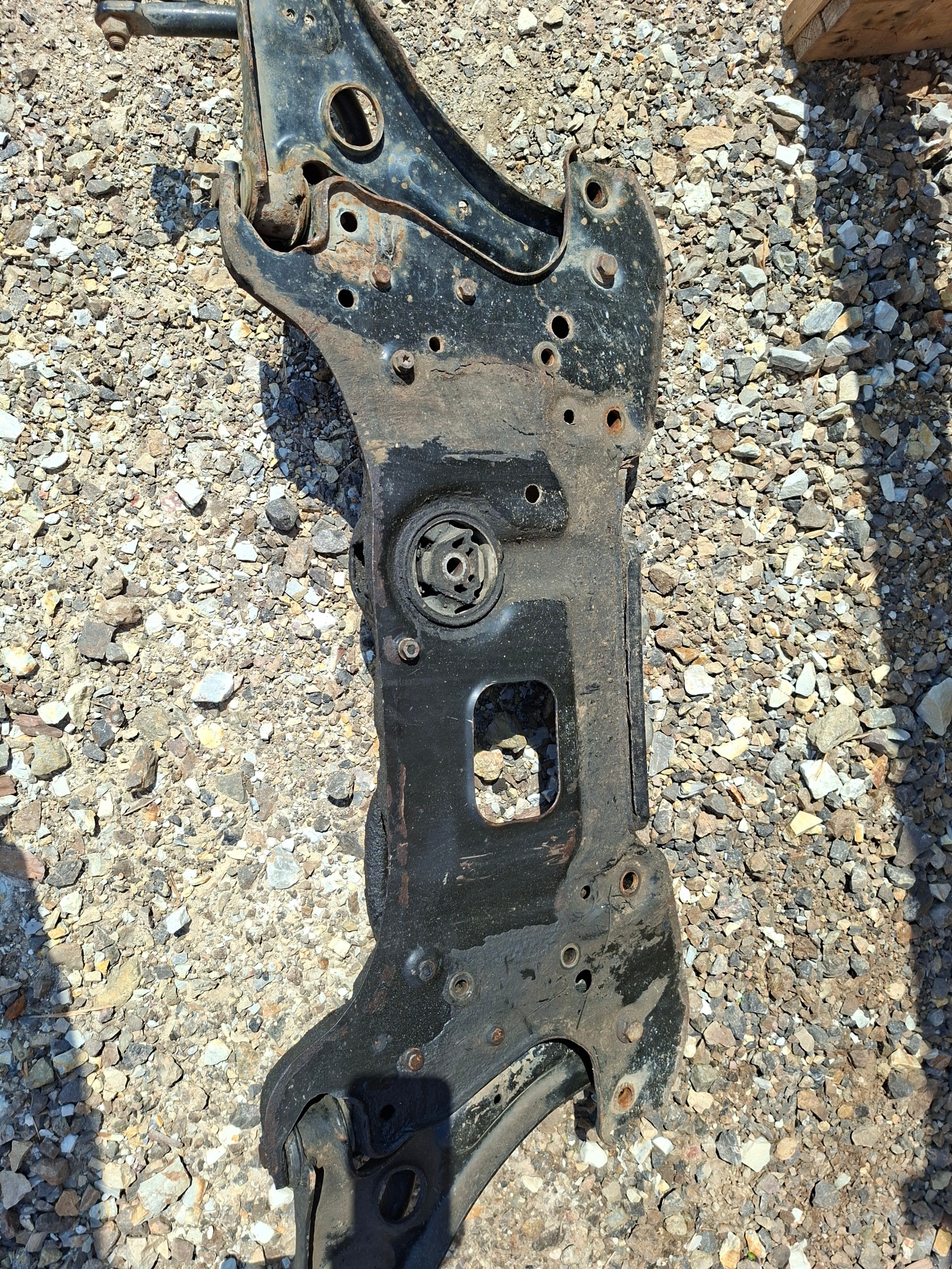 SKODA SUPERB II 2.0 TDI subframe axle beam arm bar STAB. front