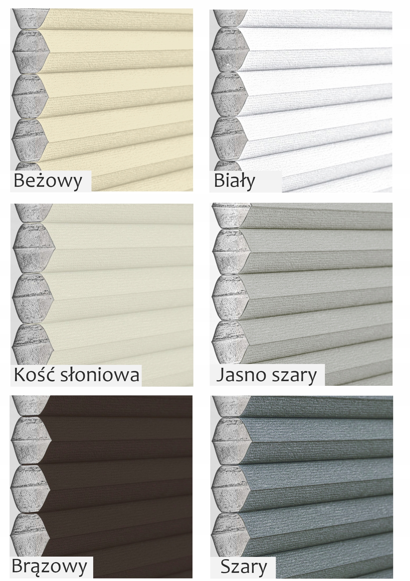 Plisa Zaciemniająca Kuchnia Salon Pokój 122,5x230 Kod producenta Plisy na Wymiar TERMO 100%