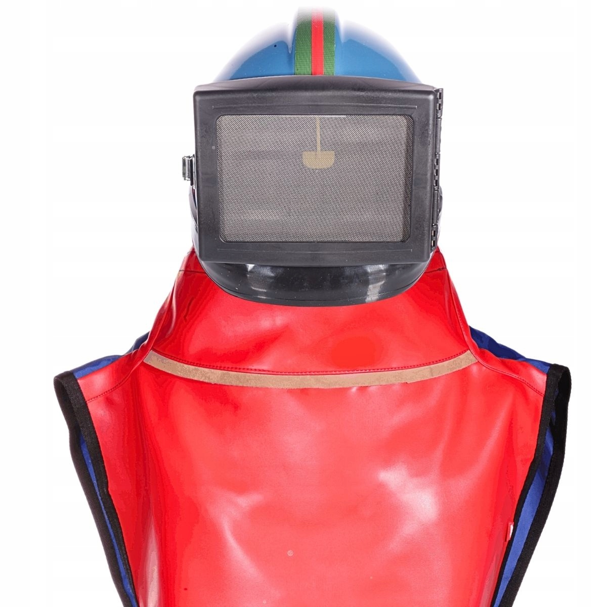 hełm do piaskowania RES-3/OH ochronny z fartuchem do piaskarki śrutowania Pojemność 0 l