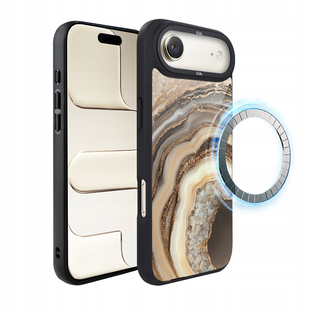 Pouzdro pro iPhone Air Ibizu DropGuard Matt s MagSafe, Medový achát