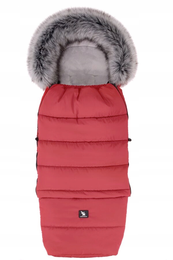 

Śpiworek Cottonmoose Combi Yukon Futro Czerwony