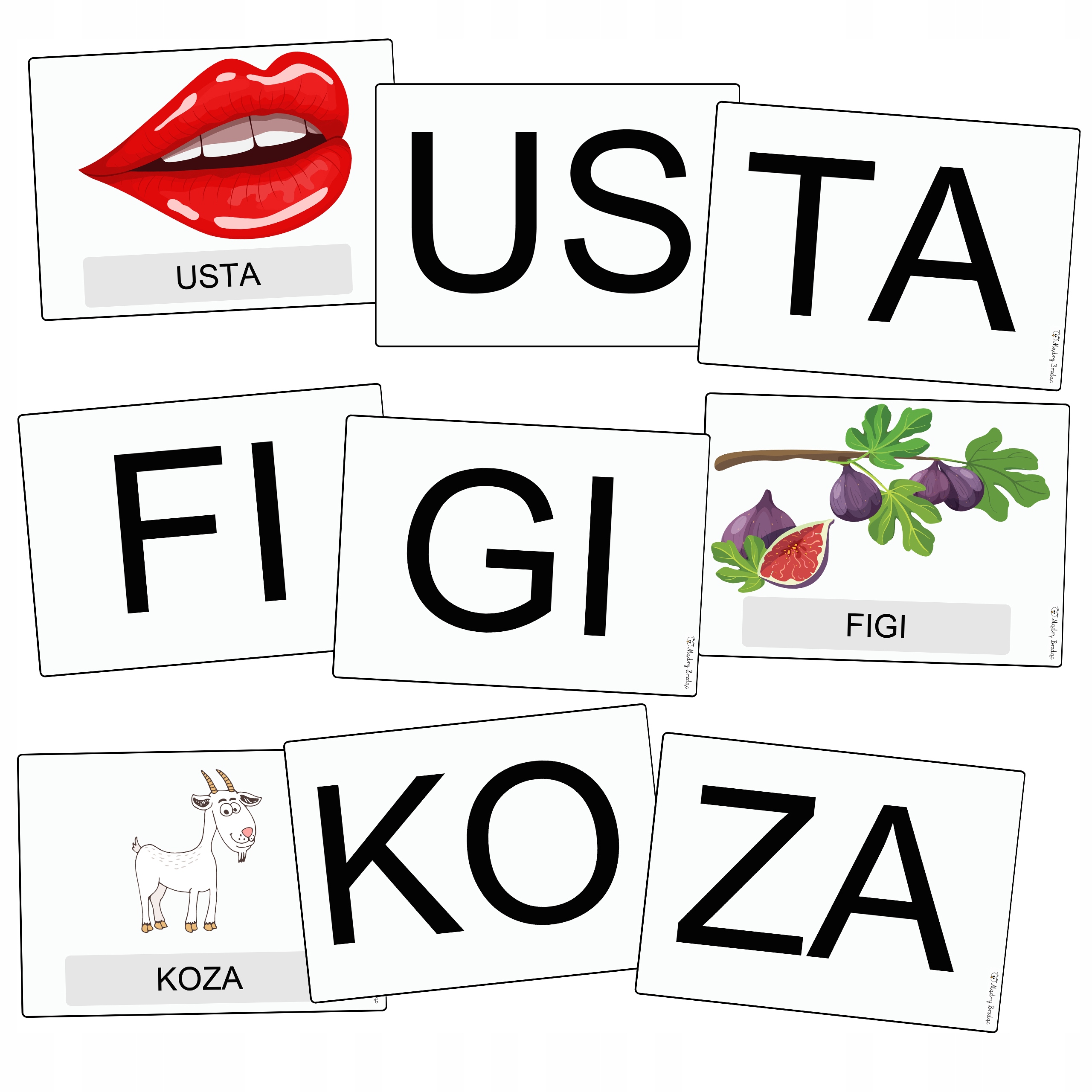 

Sylabowa układanka nauka czytania sylabami *4