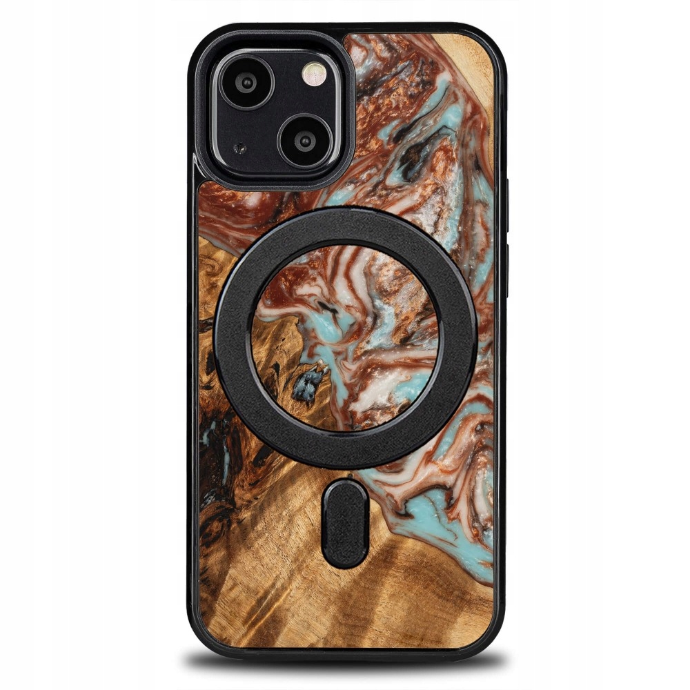 Pouzdro Bewood Unique pro iPhone 13 Mini Planets Jupiter s MagSafe