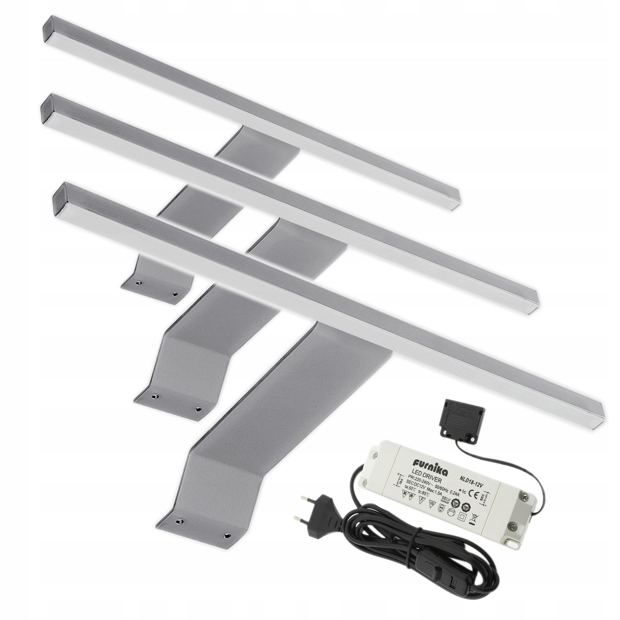 

3x Lampa Led meblowa nad szafkę lustro 3W Stella
