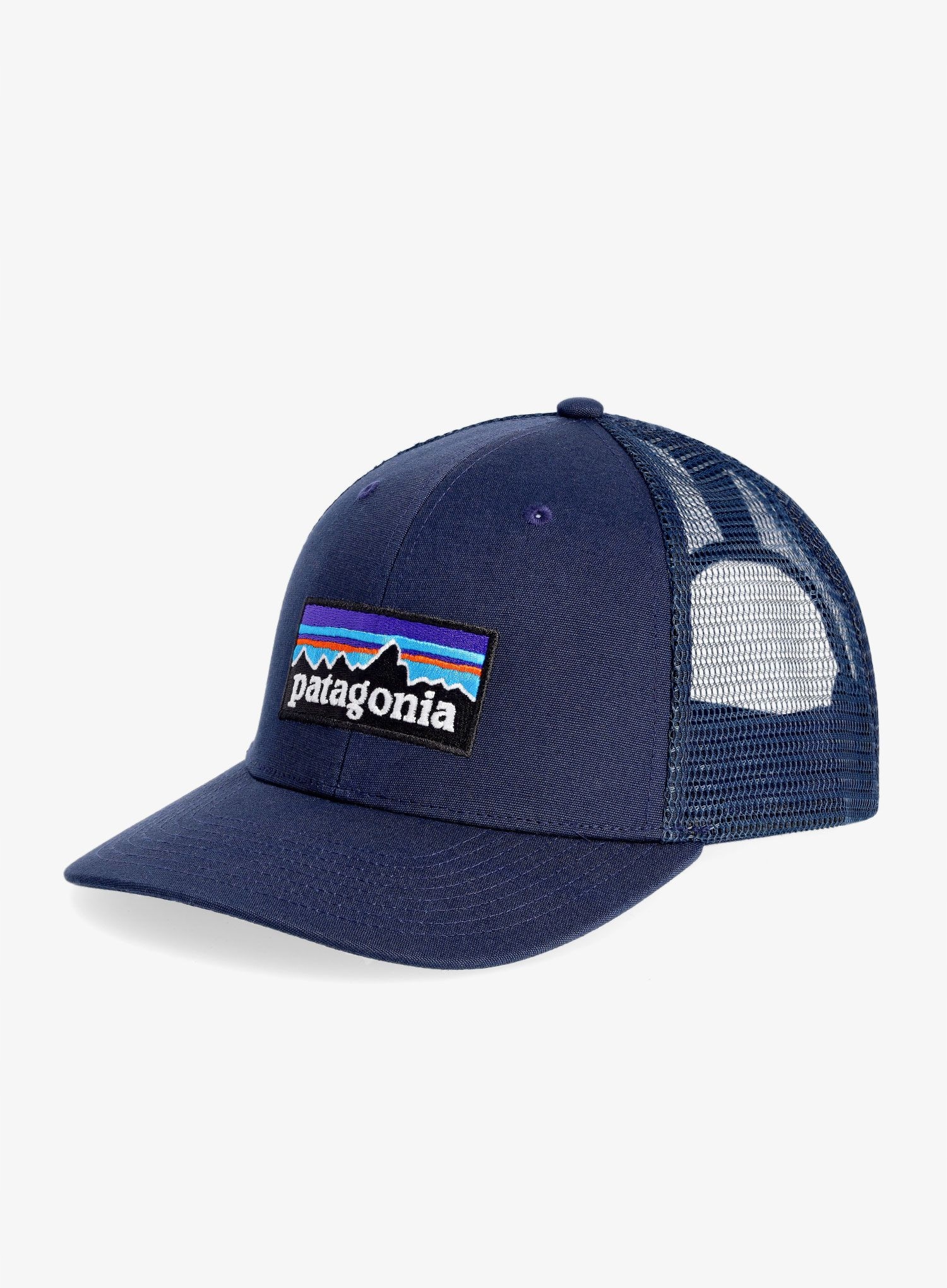 Patagonia P-6 Logo Trucker Kšiltovka New Navy