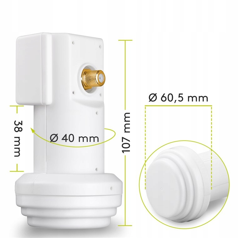 Uniwersalny konwerter Single Model 67269