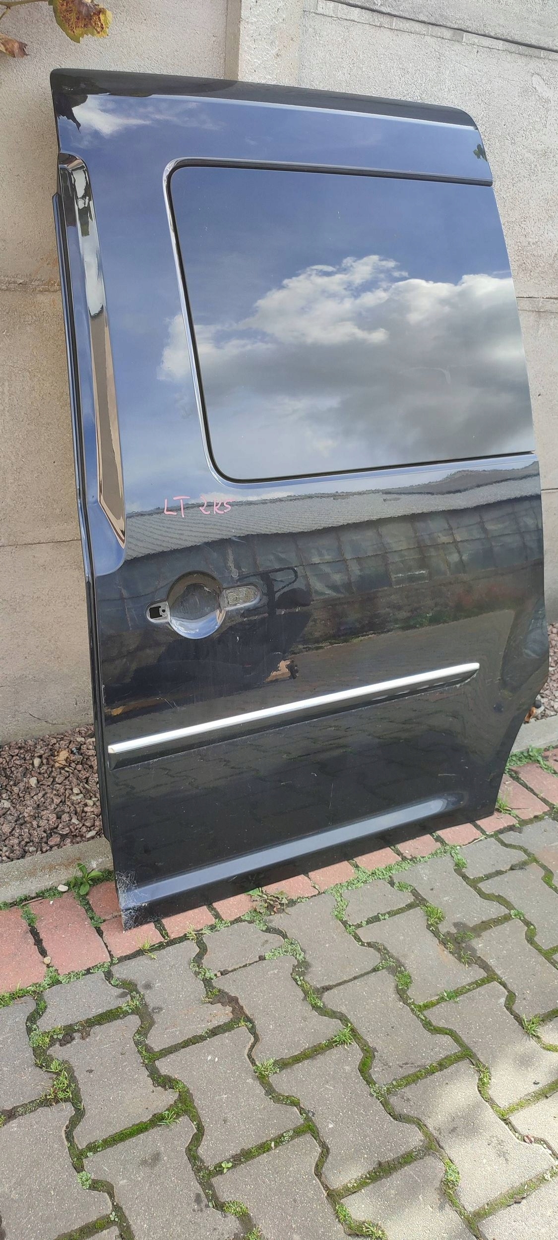 door sliding rear part side left Volkswagen Caddy
