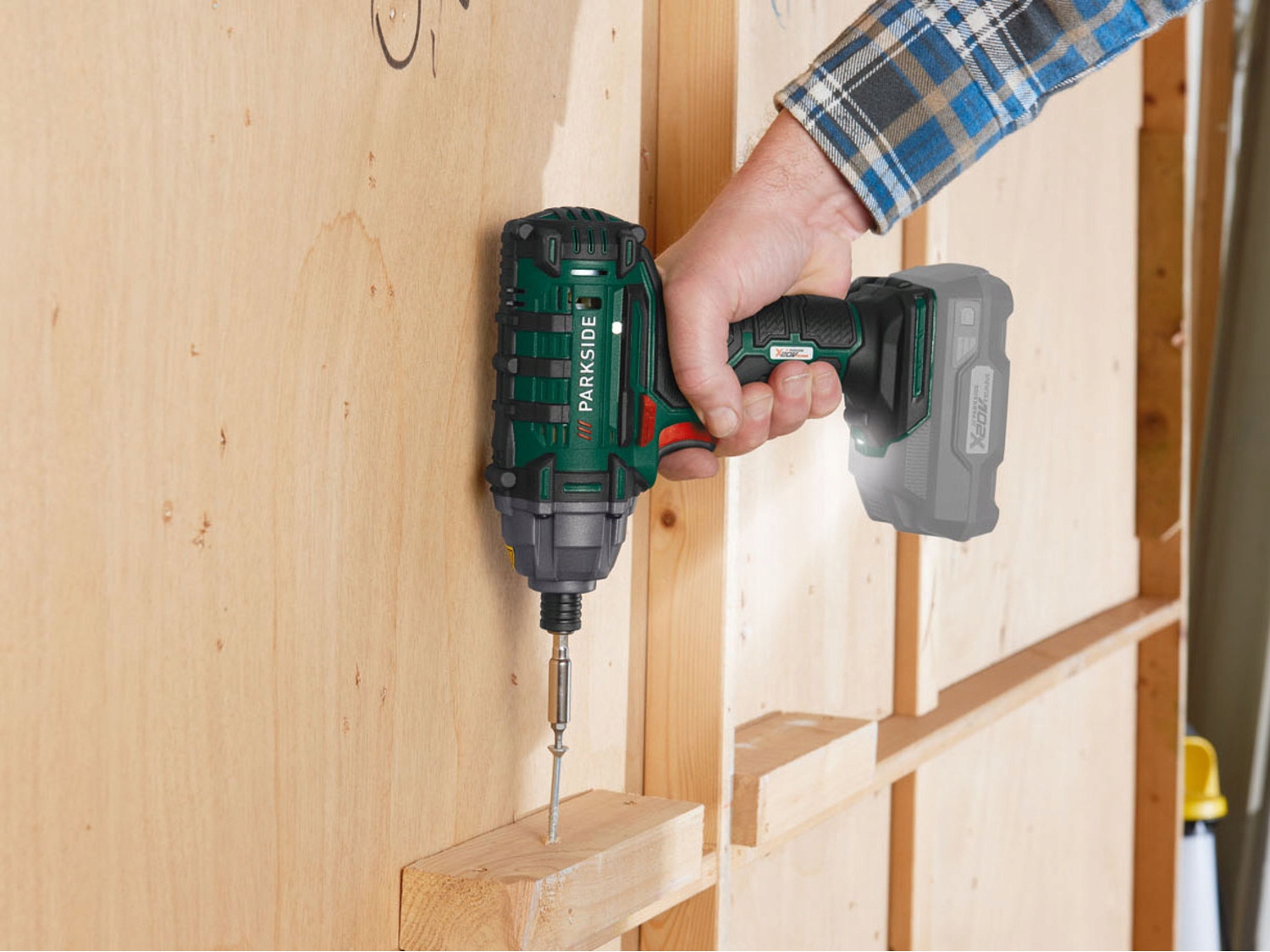 PARKSIDE Akumulatorowa wkrętarka udarowa 20 V, PDSSA 20-Li A1 Prędkość obrotowa 2800 obr./min