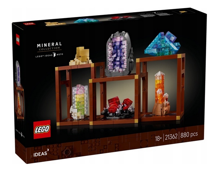 Lego 21362 Ideas Kolekce Minerálů
