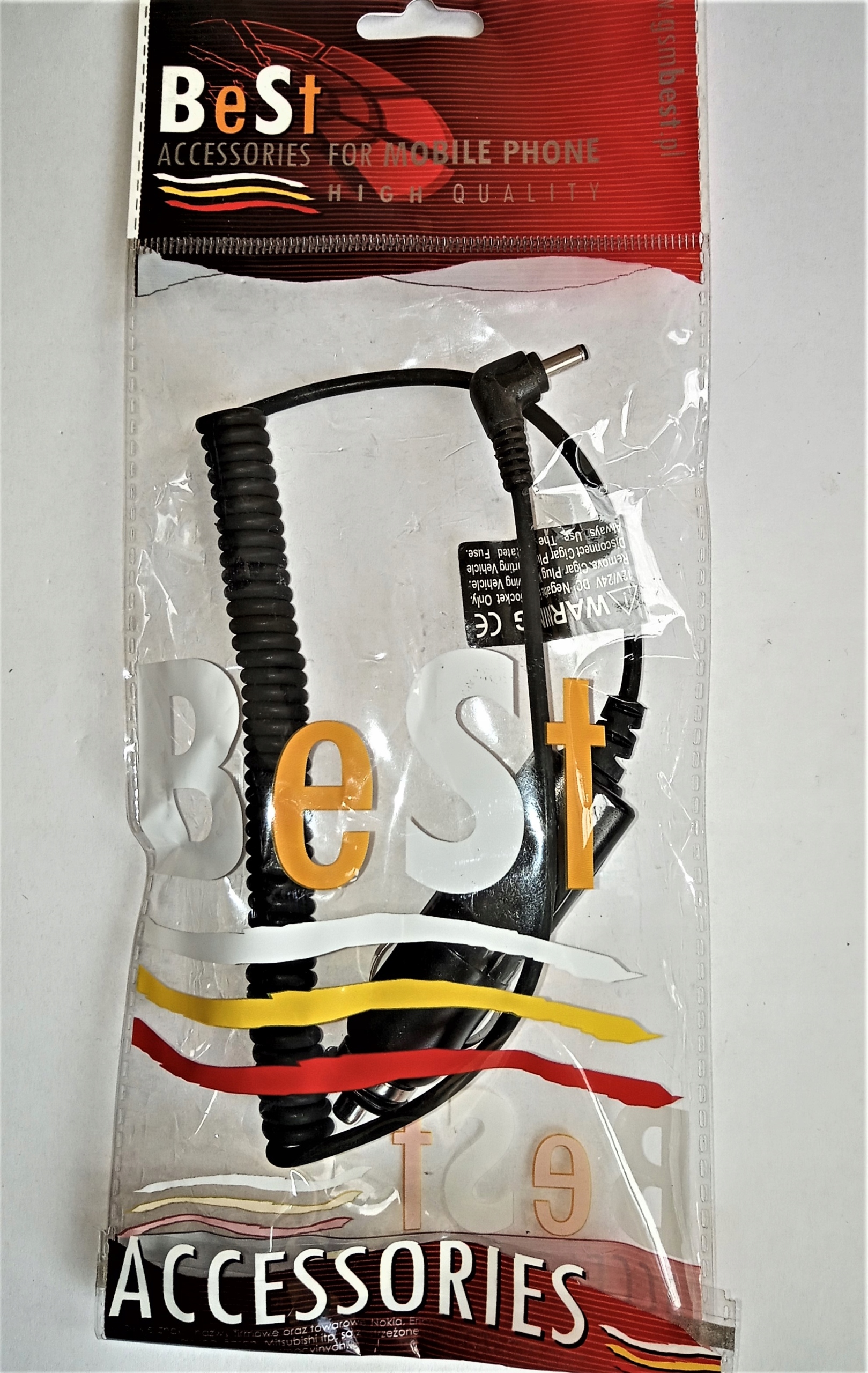 ŁADOWARKA SAMOCHODOWA MOTOROLA C550 C350 T192 EAN (GTIN) 5908214307609