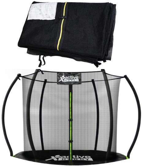 Siatka do trampoliny 8FT 244/250/252 na 6 słupków 150 cm wys wewnętrzna