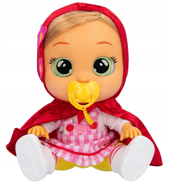 

Cry Babies Płacząca Lalka Scarlet Czerw. Kapturek