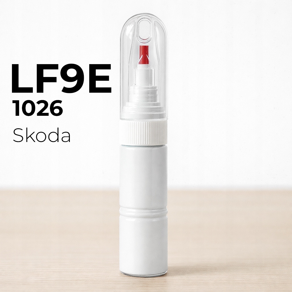 Lakier LF9E Skoda Volkswagen Audi Seat zaprawka z Lakierem igła 20 ml