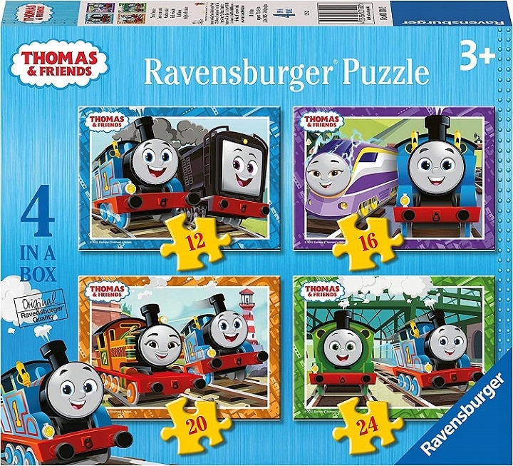 

Ravensburger Puzzle 4W1 Tomek I Przyjaciele 3138