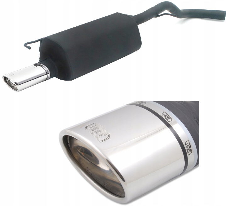 101-101/28 (2) - Спортивний глушник AUDI A3 8L 1.9 TDi 66/74/81 / 96kW