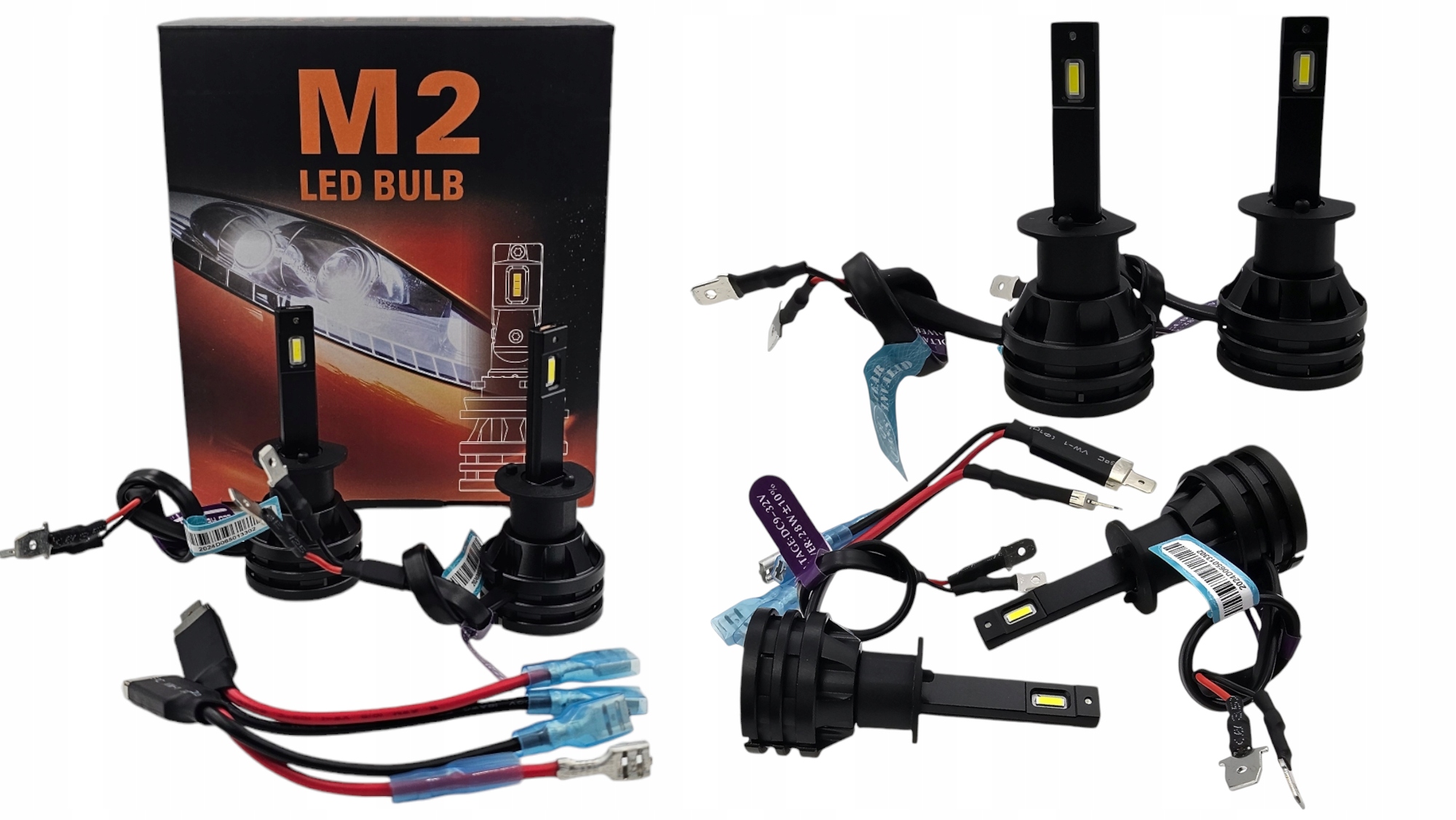 Led Žárovky M2 H1 Ultra Silné Led světlo Bulb Cree Technology IP68