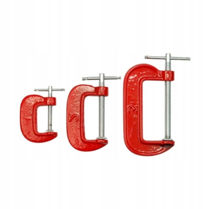 ŚCISK STOLARSKI ZACISK UCHWYT 2" G-CLAMP WARSZTATOWY STOLARSKO-ŚLUSARSKI