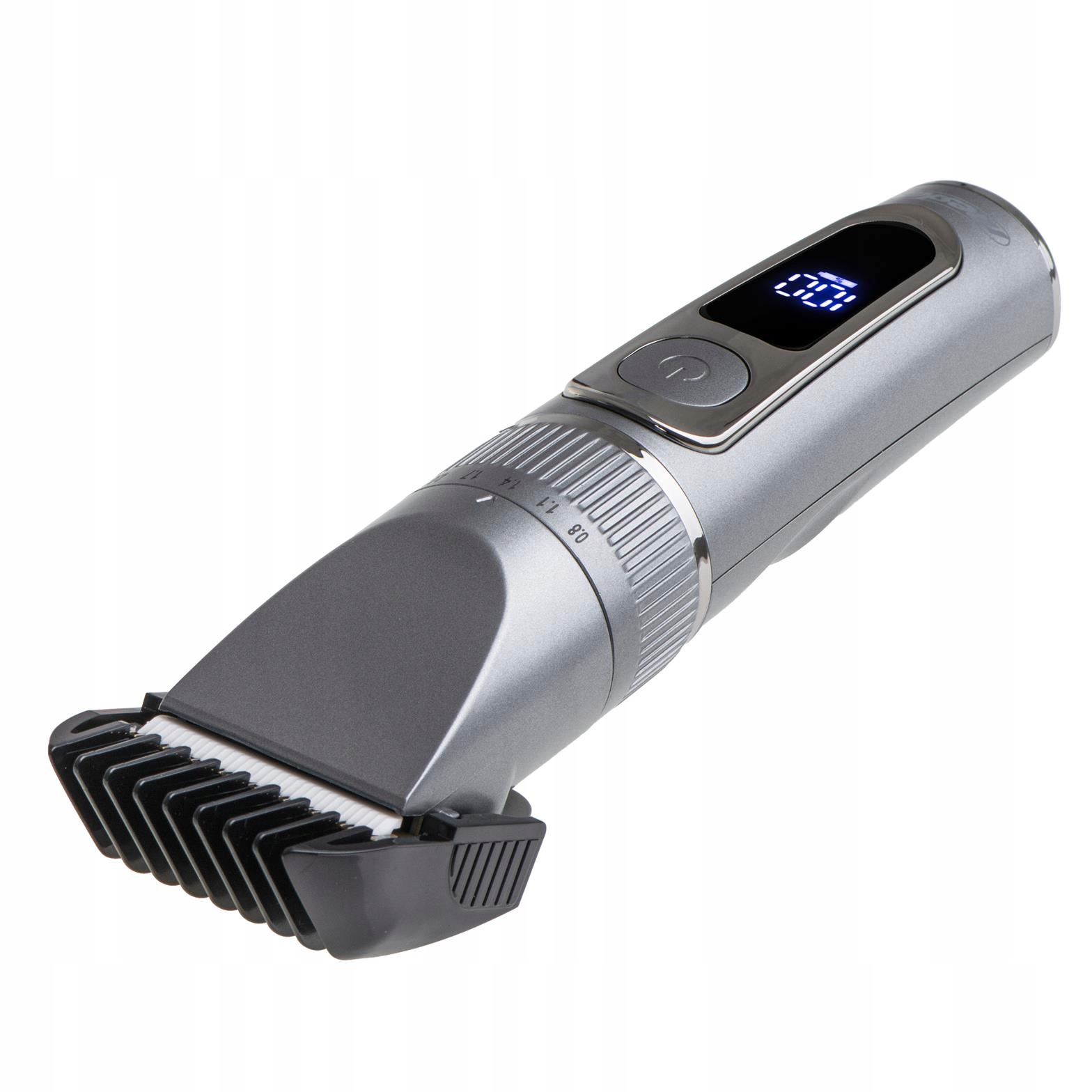 Strzyżarka do Włosów Mesko MS 2843 LCD Turbo 180 min Tytan