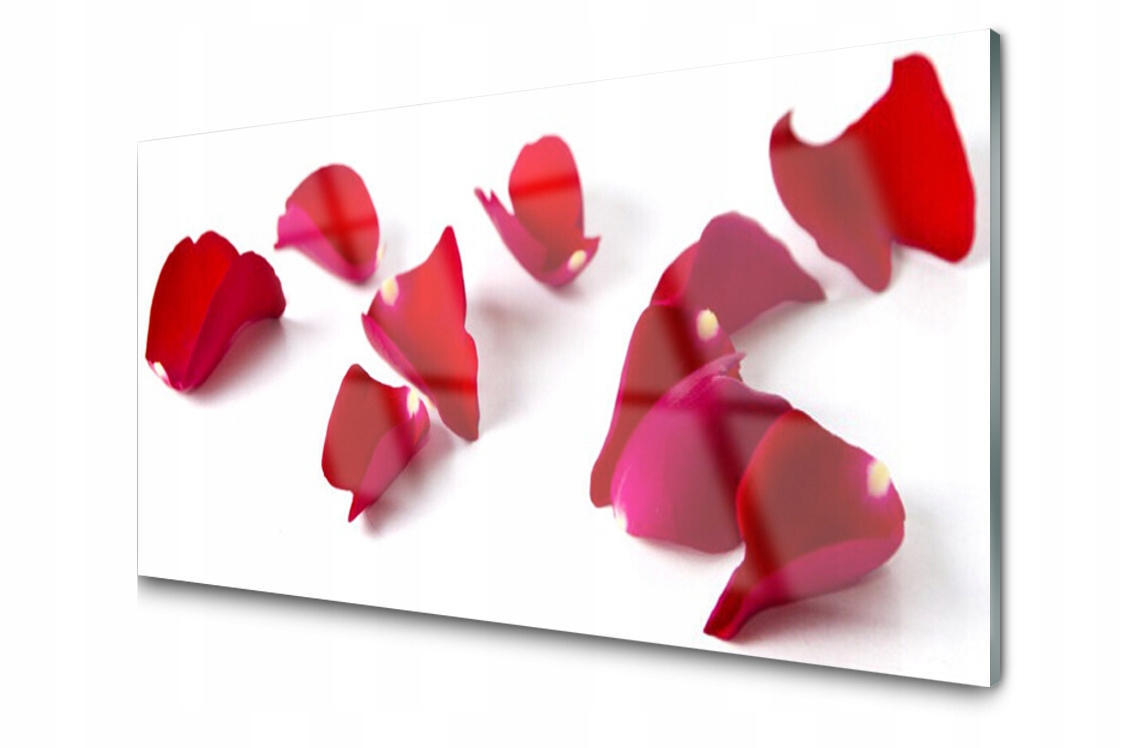

Panel szklany Płytka Płatki Róża Kwiaty 120x60