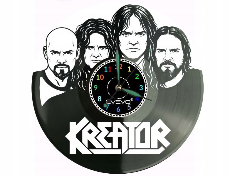 Kreotor Dárek Originální dekorace do domu Hodiny z vinylové desky