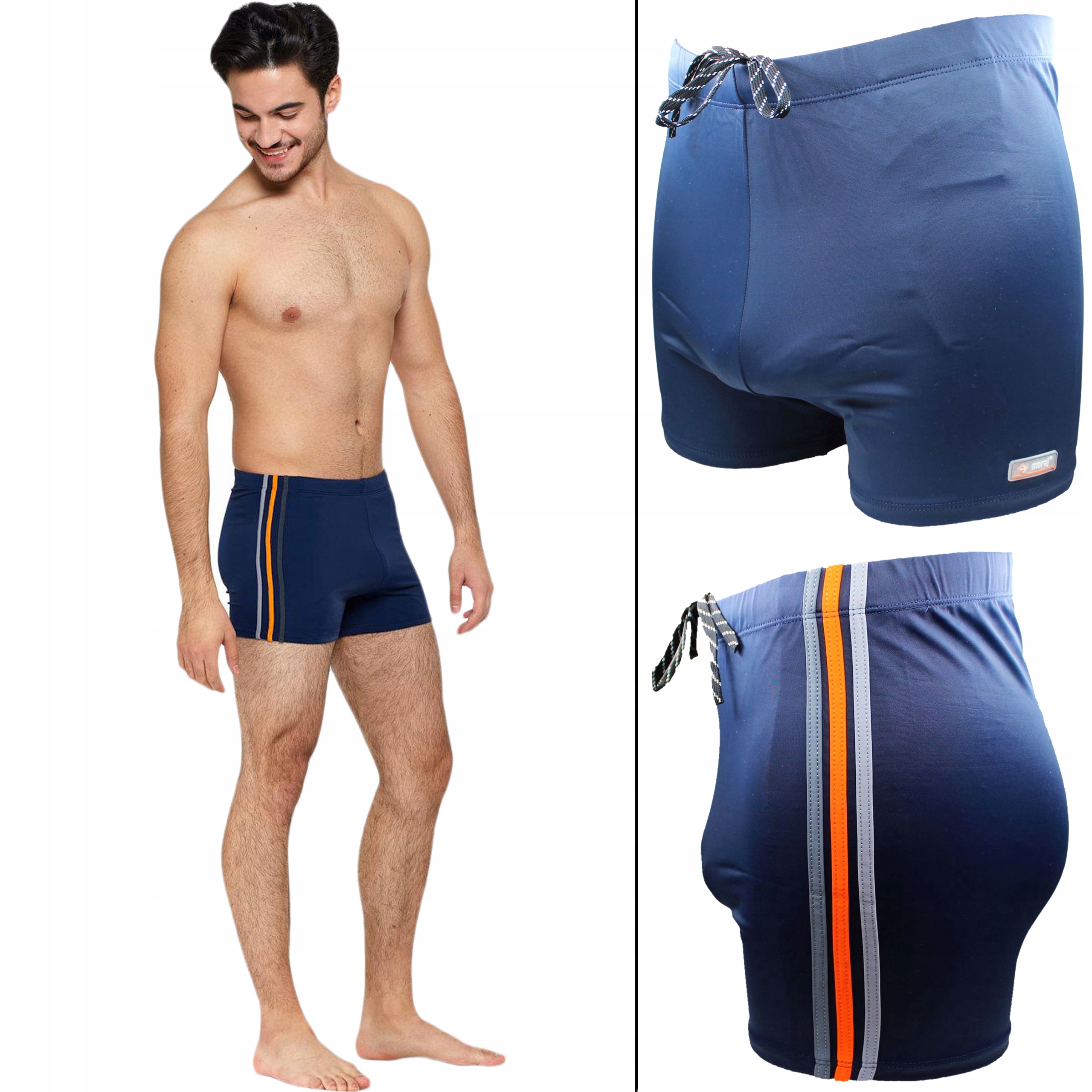 

Moraj Kąpielówki Męskie ochrona uv 025 granat 2XL