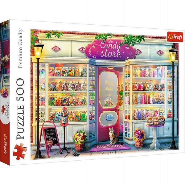 

Puzzle 500 Sklepik Ze Słodyczami