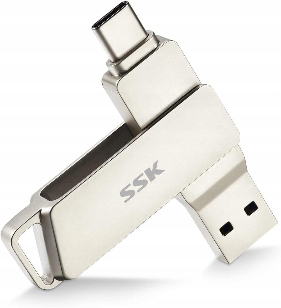 Pendrive Ssk Usb-c Usb 3.2 Dual Drive 128 Gb metalowy do Windows Mac