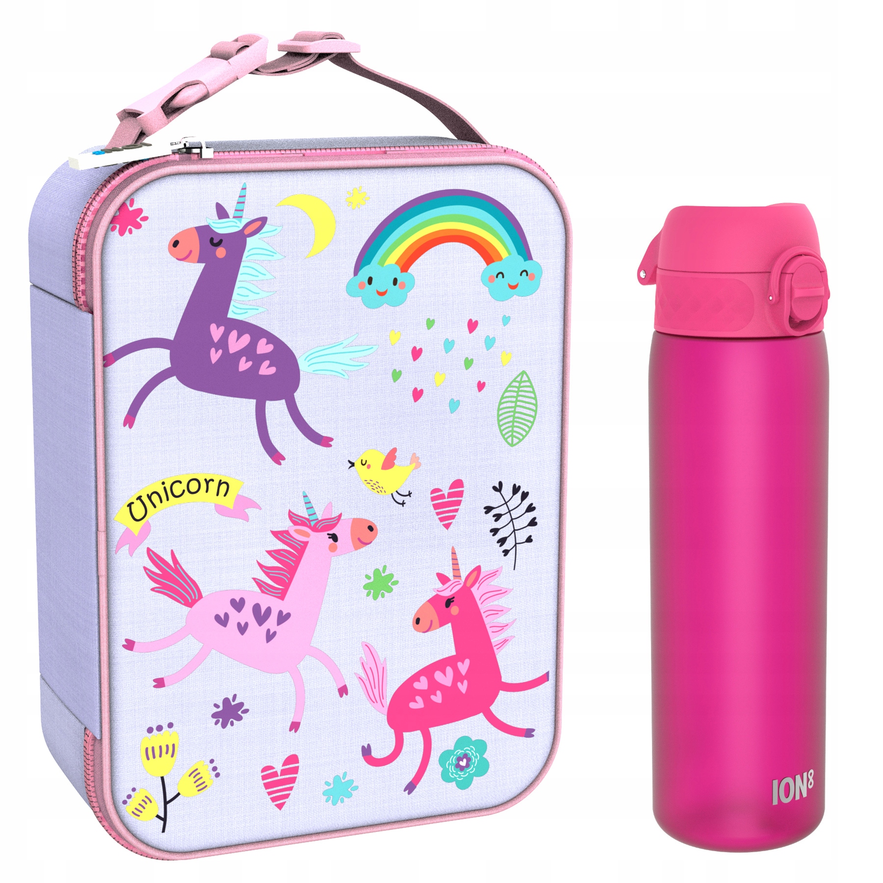 Láhev Na Pití 0,5L Termotaška Na Lunch Bag Snídaňová Taška Snídaně Oběd ION8