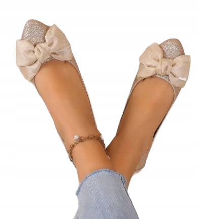 Seastar Balerína CC231 Zlatá vel. 41 Balerína Dárek