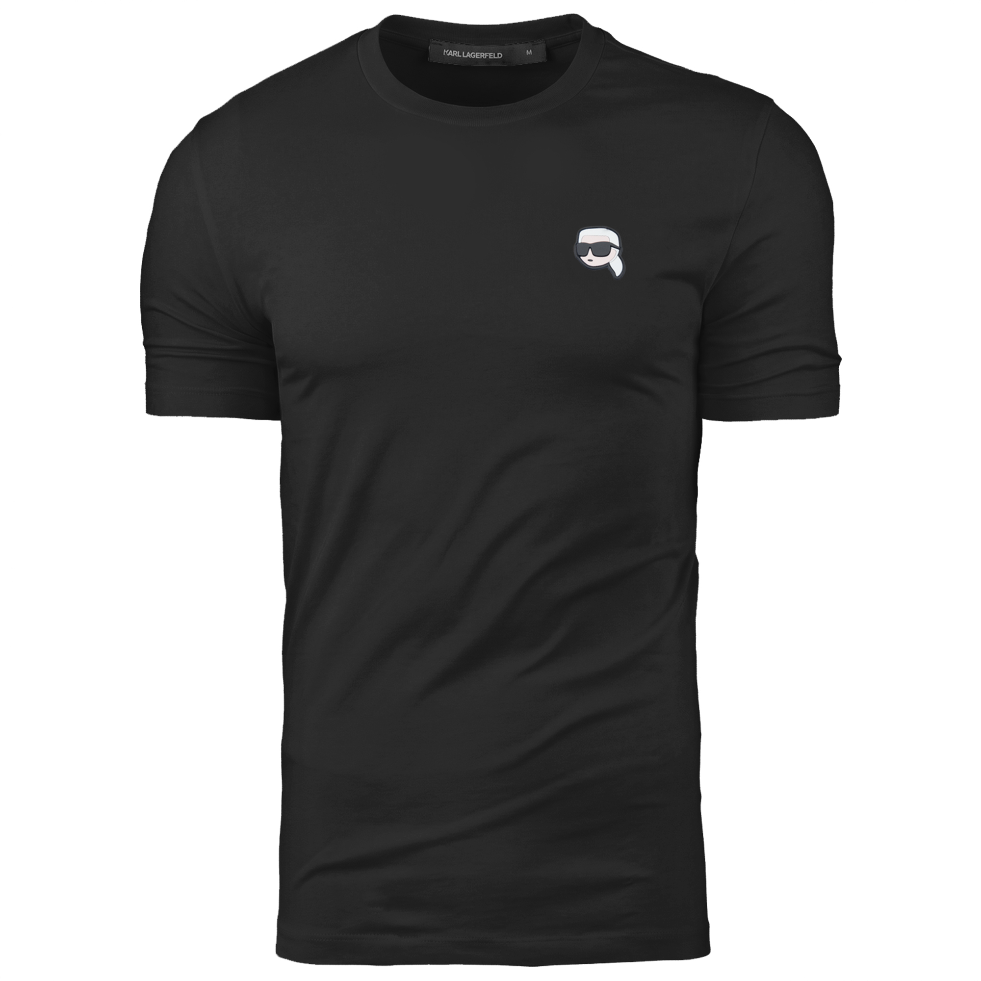 Karl Lagerfeld pánské tričko 755710 990 černé XL