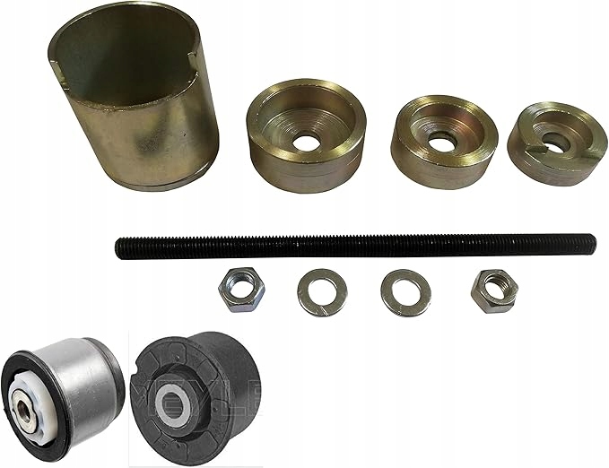 Stahovák pouzder zadního ramene zadního nosníku Fiat 500 Punto Panda Ford Ka Lancia