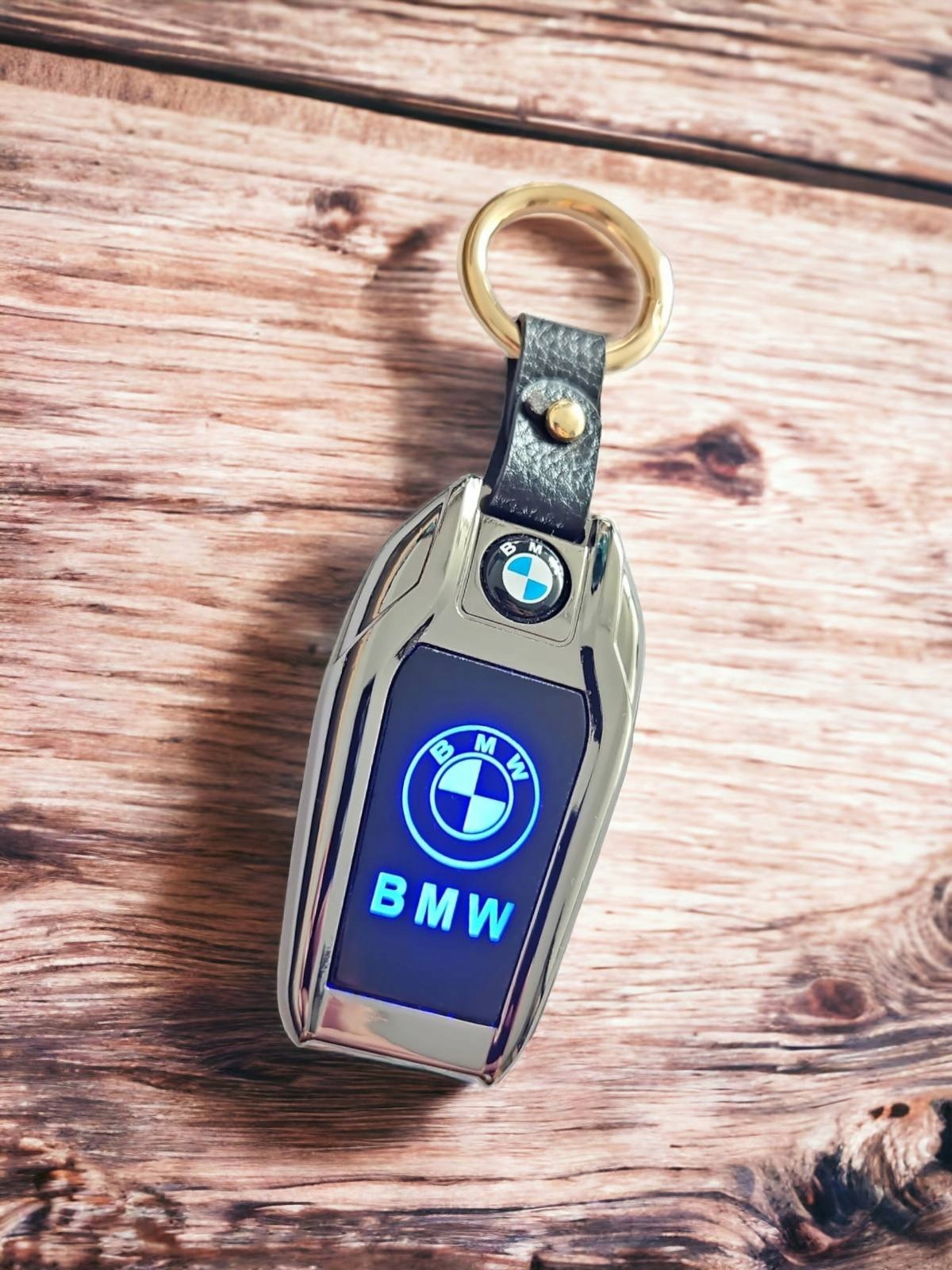 BMW ZAPALNICZKA ŻAROWA ELEGANCKI BRELOK DO KLUCZY LOGO LED ETUI KOKARDKA EAN (GTIN) 5905090471493