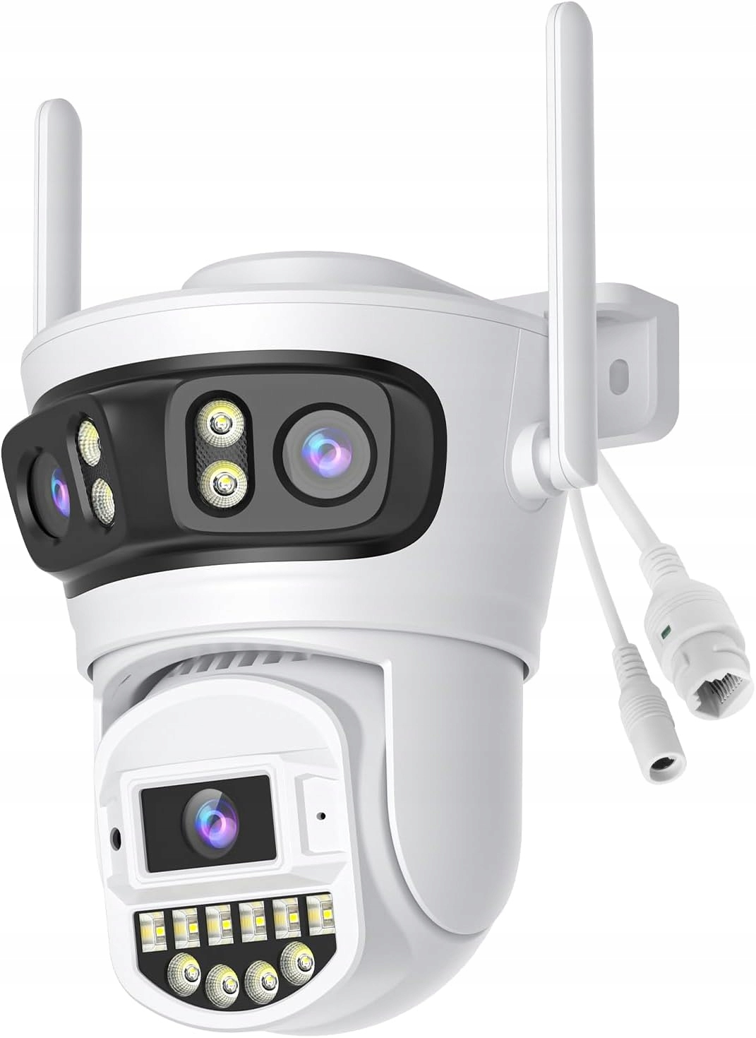 Venkovní kamera 3K Reobiux 360° WiFi Ptz 3 Objektivy IR/Audio/IP66