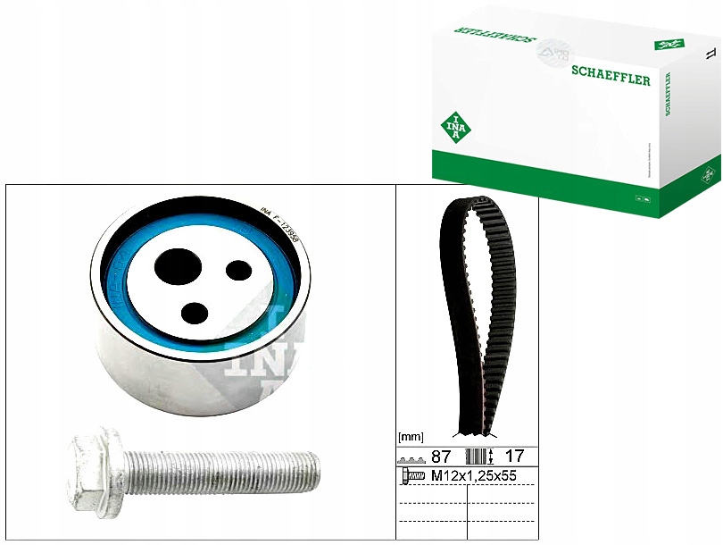 INA530 0182 10 Rozvodová Sada Renault 1,2 Asistent řidiče #33