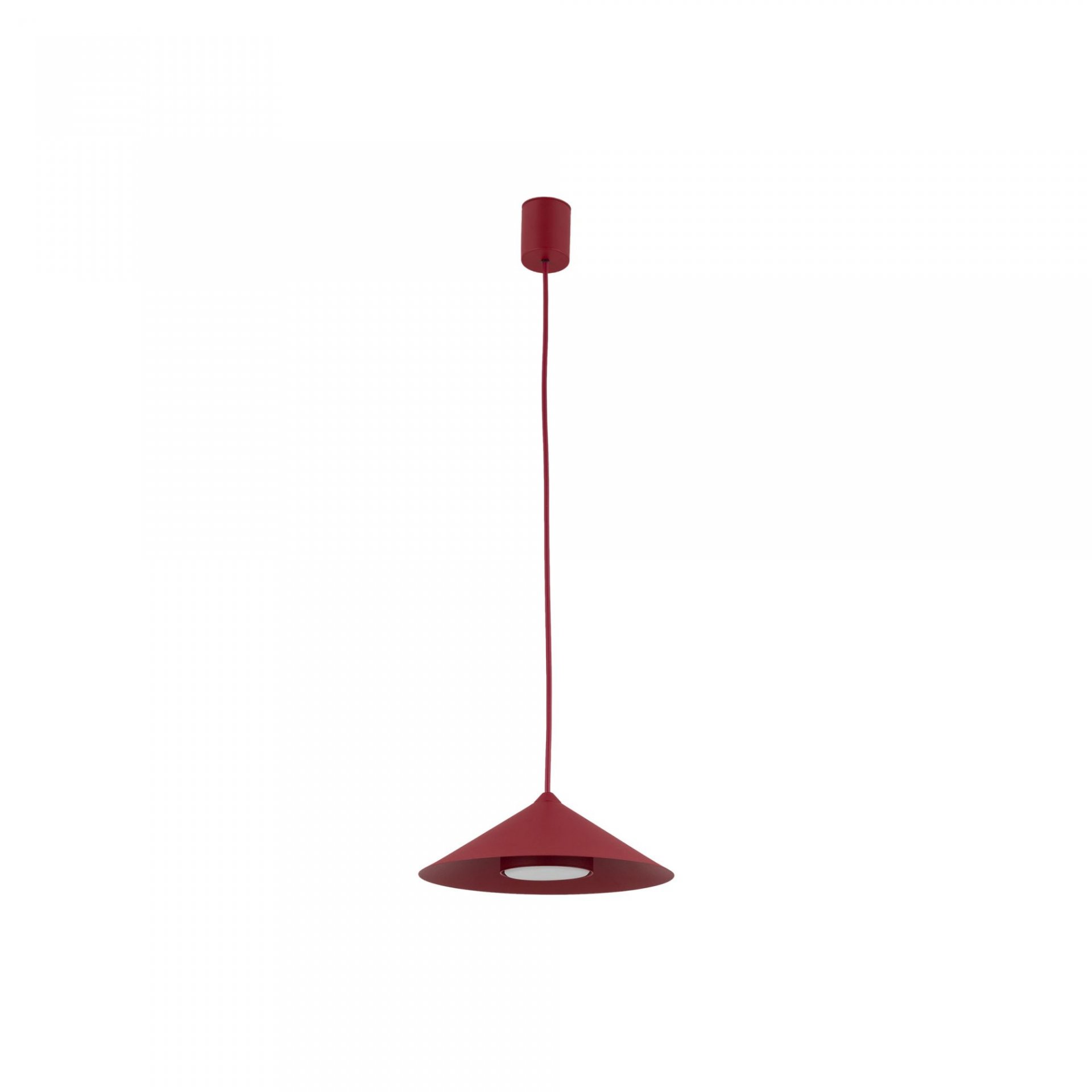 Závesná stropná lampa Lume Burgundská kovová, moderná, 140 cm Tk Lighting