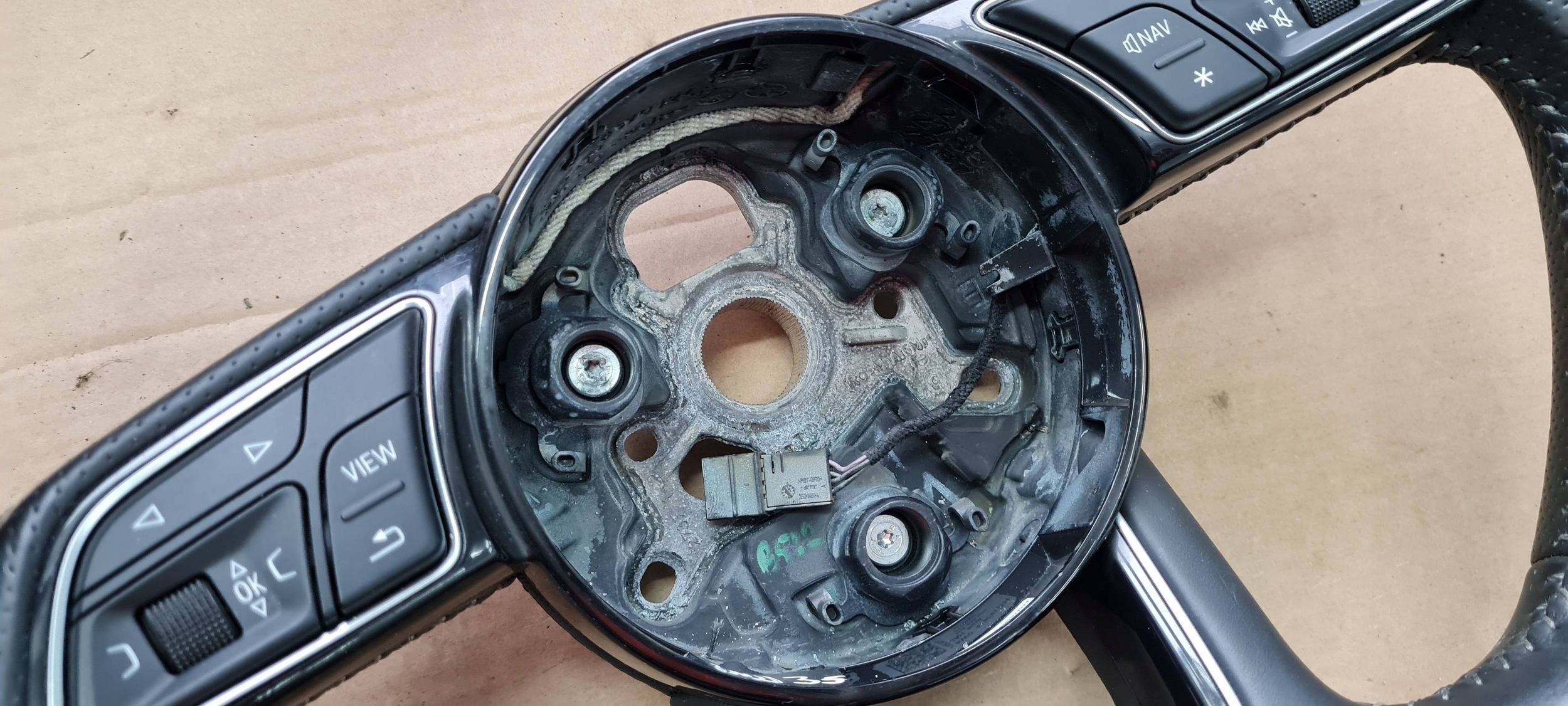 A5 8W lenkrad SLINE Leder SCIETA 8W0419091DH