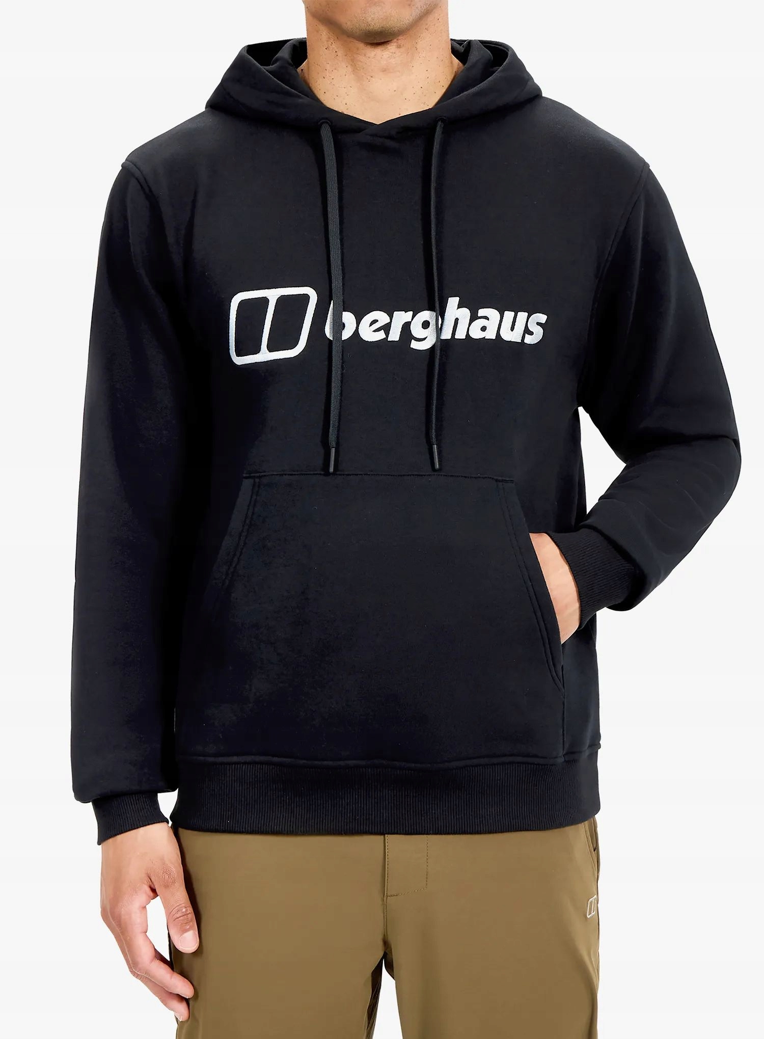 Bluza Berghaus Logo Hoody Light jet black L