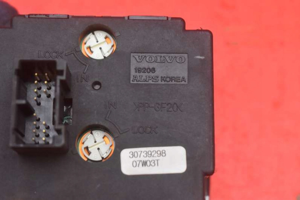 switch light switch 30739298 VOLVO V50 03-11