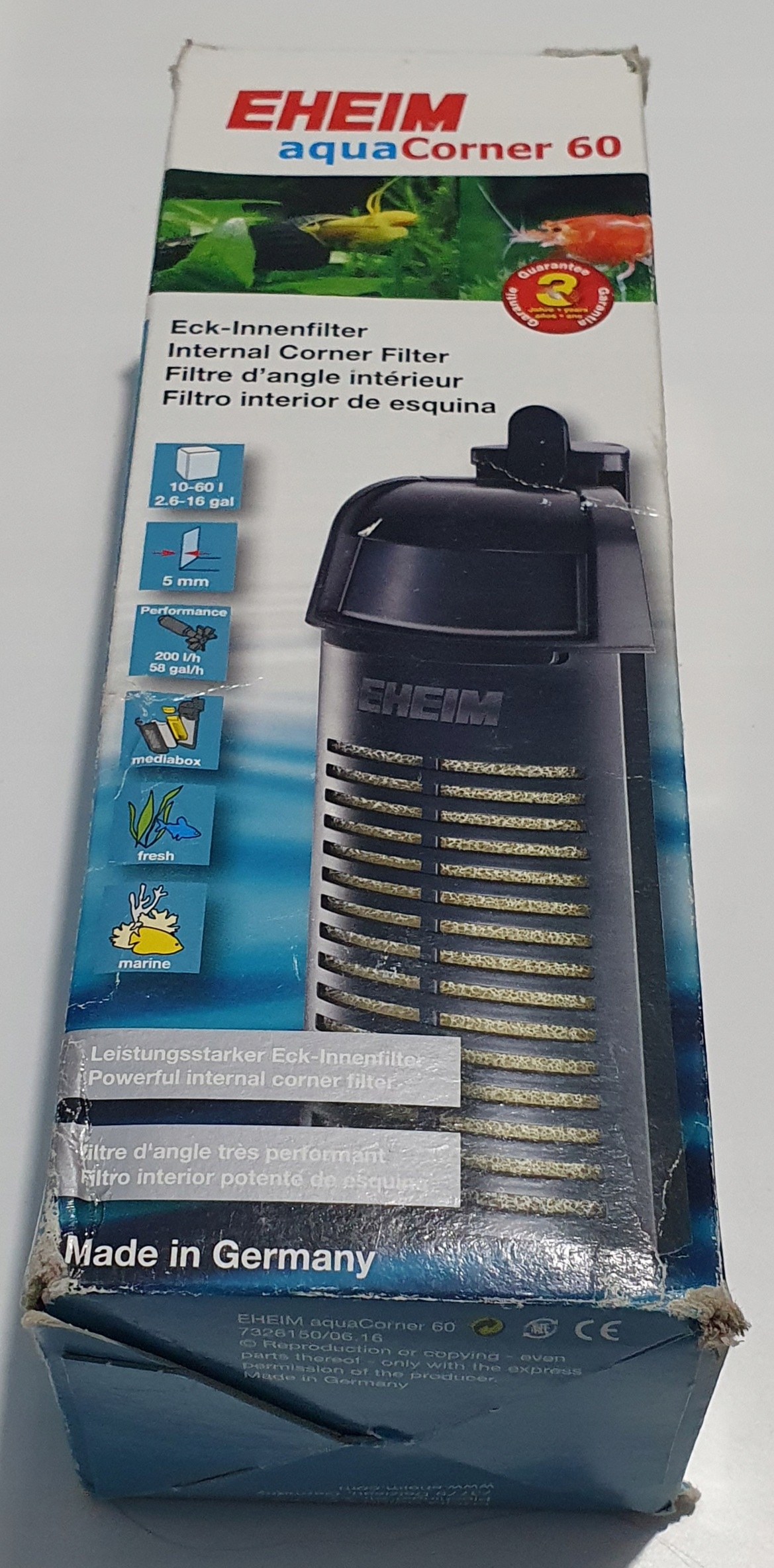 Levně Vnitřní houbový filtr Eheim 2000020 biologický a mechanický