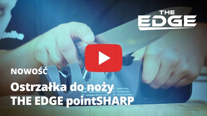 OSTRZAŁKA DO NOŻY KUCHENNYCH I NOŻYCZEK THE EDGE z regulacją kąta 14-24° Gradacja 601-800